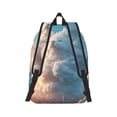 thumbnail image 2 of Yiaed Cute Cloud Cat Print Backpack, Premium Laptop Backpack, Travel Backpack for Women, Lightweight Backpacks, Comfortable Back Pack-Medium, 2 of 7