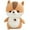 Brown, variant on New Cute And Warm Squirrel Pillow Sofa Backrest Toys For Children