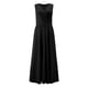 thumbnail image 5 of Vestido largo hasta el suelo con cuello en V liso sin mangas suelto de Inglaterra informal a la moda para mujer Pompotops  ghjkhdj7641, 5 of 6