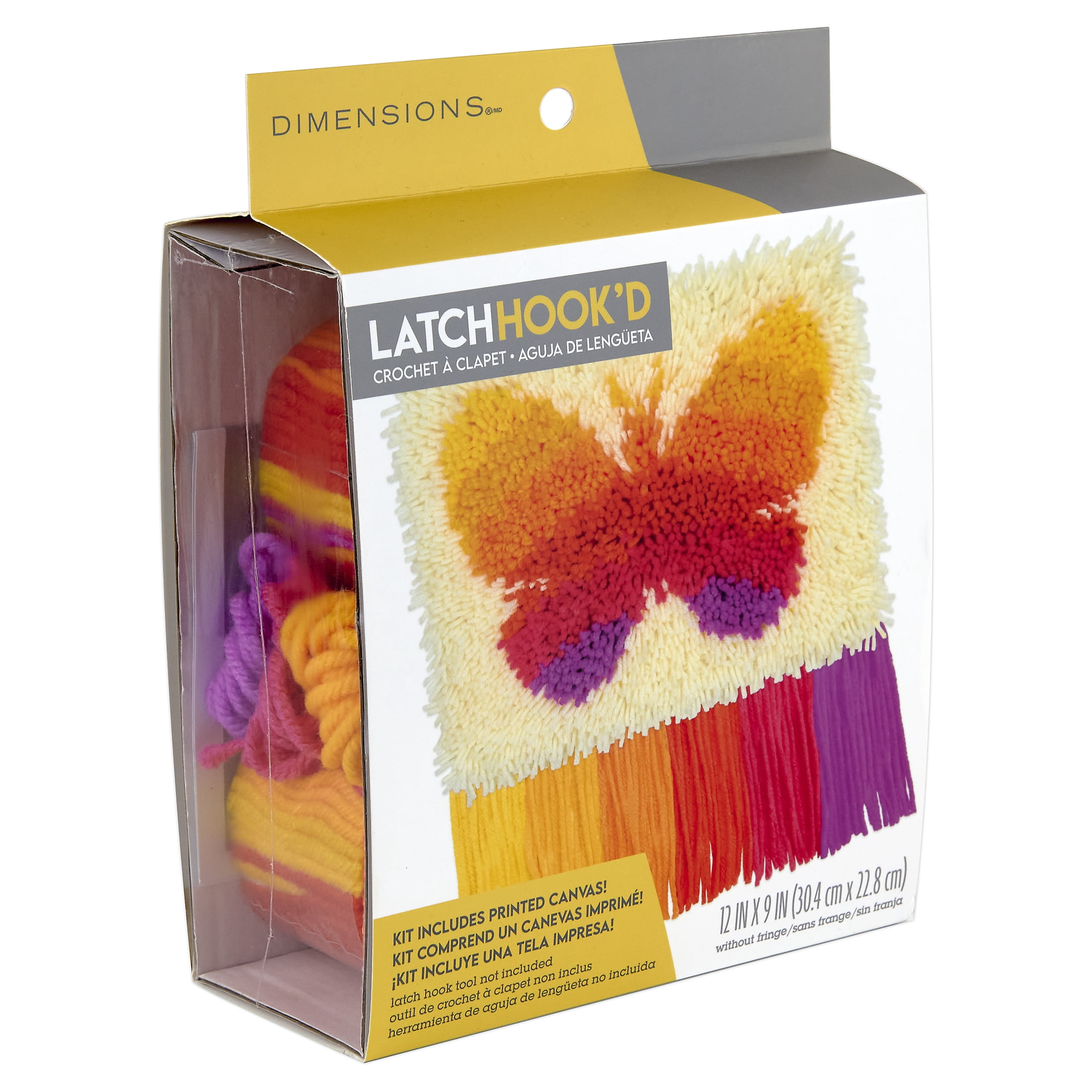 DIMENSIONS BUTTERFLY LATCH HOOK