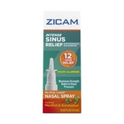 Zicam Intense Sinus Relief No-Drip Relief Nasal Spray with Cooling Menthol & Eucalyptus 0.5 oz