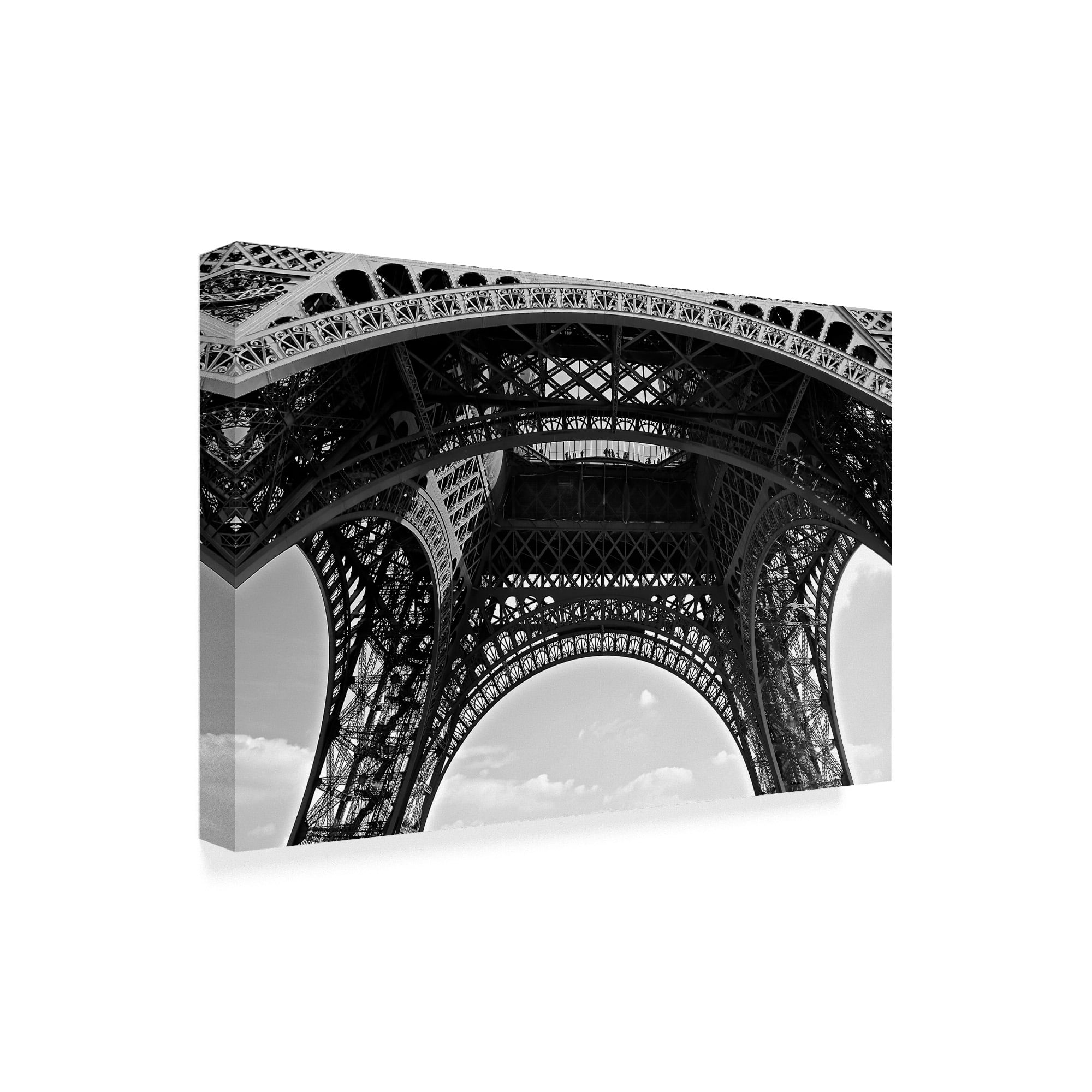 Under Eiffel' Canvas Art by American School