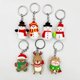 thumbnail image 3 of Llaveros de árbol de Navidad de Santa Claus para niños, llaveros de serie navideña para mochilas, colgante de muñeca de alce lindo, regalo de amigos, 3 of 3