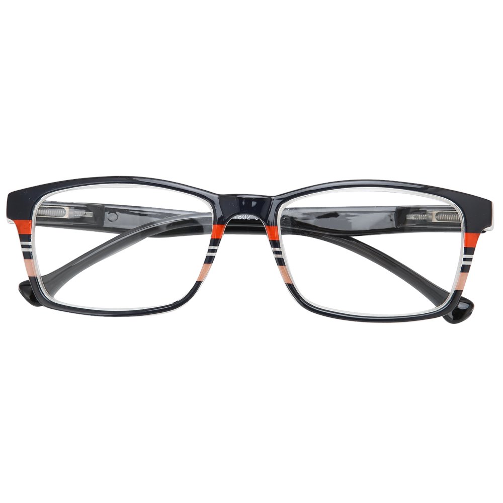 Fdit Unisex Elderly Reading Glasses High Definition Eye Glasses Spectacles With Storage Box
