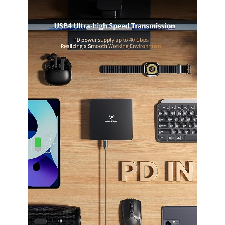 MINISFORUM UM890 Pro Mini PC AMD Ryzen 9 8945HS Processor(up MINISFORUM UM890 Pro Mini PC AMD Ryzen 9 8945HS Processor(up