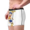thumbnail image 2 of Lsque Sml Jeffy Pattern Men’s Total Support Pouch Boxer Briefs, X-Temp Cooling, Moisture-Wicking Underwear, Regular, Long-leg and Trunk-Small, 2 of 7