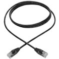 thumbnail image 2 of Tripp Lite Cat6a Gigabit Snagless Molded Slim UTP Network Patch Cable (RJ45 M/M), Black, 6 ft., 2 of 5