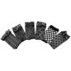 thumbnail image 2 of Lace Fishnet Socks Dress Ankle Socks Black Nylon Polyamide Breathable Silky For Women 6Pairs, 2 of 3