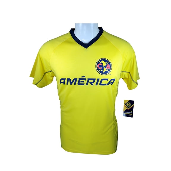 Rhinox Club America Soccer Official Adult Soccer Training Poly Jersey -J018 Small