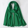 thumbnail image 4 of Bufanda de gasa de moda para mujer, pañuelo para la cabeza de color liso, hijab, pañuelo para mujer, velo musulmán, novedad de 2023, 4 of 5