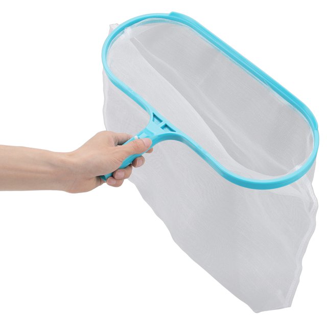 Pool Skimmer Net, Pool Leaf Net Lightweight Wear Quick Removal Plastic Frame For Cleaning Swimming Pools For Hot Tubs