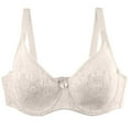 thumbnail image 1 of Birdeem Womans Printing Gathered Together Large Size Daily Bra Underwear No Rims, 1 of 4