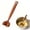 Brown, variant on Bxaolu Teak Wooden Meat Chopper, Ground Beef Masher, Chicken Shredder and Meat Chopper, Hamburger Smasher Tool, 9 Inches Tool for Kitchen, Safe for Nonstick Cookware