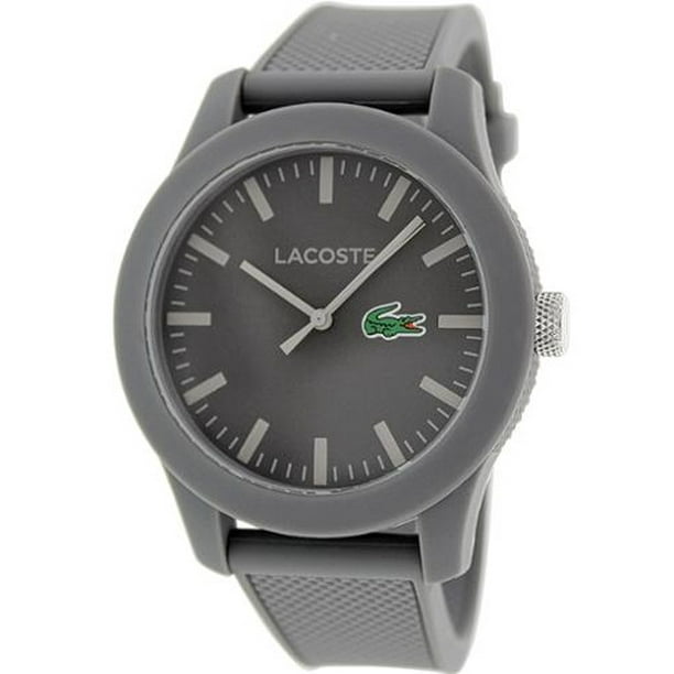 Men's Grey Silicone Strap Watch - Walmart.com