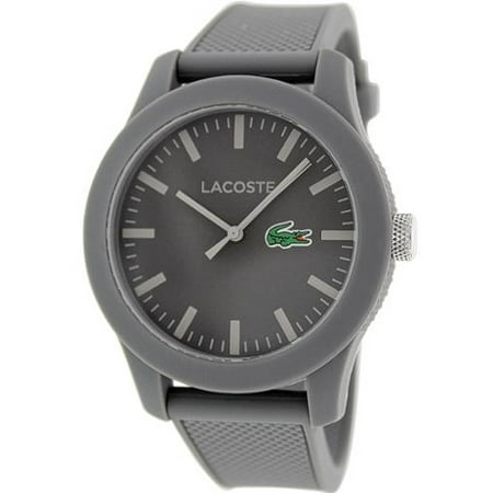 UPC 885997132756 product image for Lacoste Men s Grey L1212 Silicone Strap Watch 2010767 | upcitemdb.com