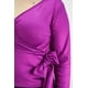thumbnail image 4 of Blusa escote cruzado Roman Fashion Tallas Extras 11758 Magenta fucsia oscuro 42, 4 of 7