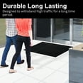 thumbnail image 6 of A1HC Natural Rubber Wavy Scraper Door Mat, 18"x30", Premium Non-Slip Entrance Mat for Home, Office, Retail & High-Traffic Areas, 6 of 7