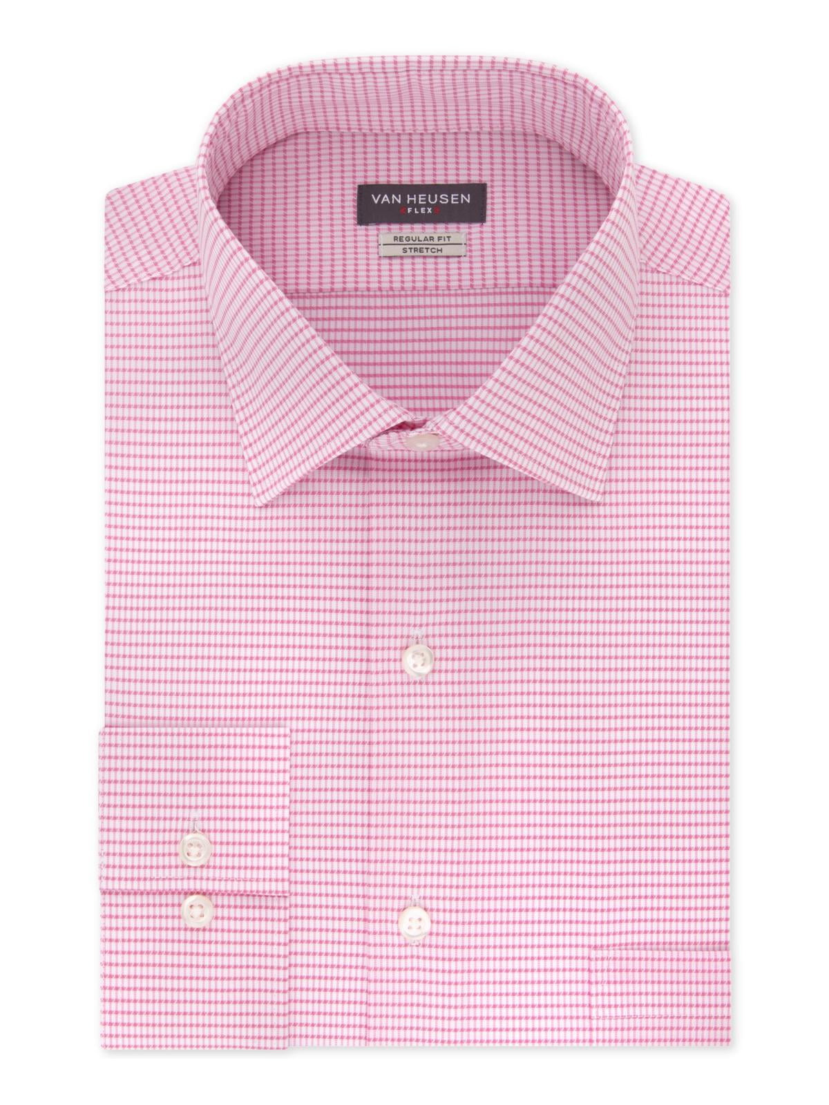 Van Heusen Mens Regular Fit Spread Collar ButtonDown Shirt