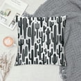 thumbnail image 2 of JRXY Black &amp; White Cactus Super Soft Home Office Decor Throw Pillow Case Cushion Cover for Couch Sofa Bed Chair (Black Cactus) White, 2 of 5