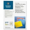 Business Source, BSN26102, Laser/Inkjet File Folder Labels, 1500 / Pack, White