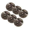 thumbnail image 1 of HEALEEP 6Pcs Retro Box Clasp Metal Latch Lock Dark Brown Jewelry Case Hasp Buckle, 1 of 8