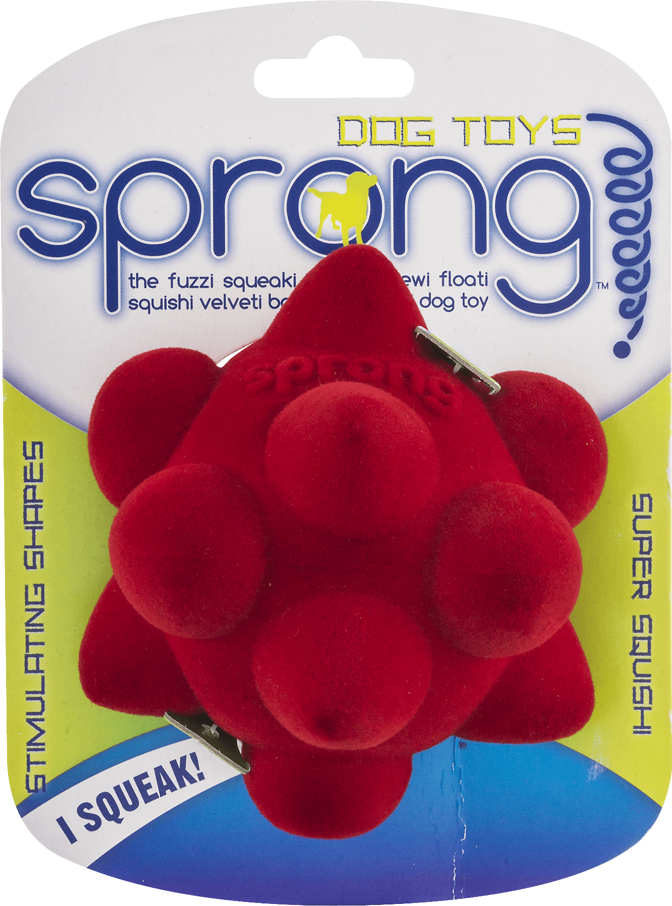sprong dog toy