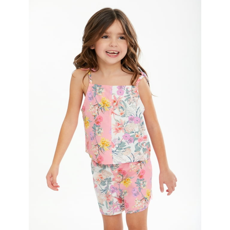 Girls floral cheap shorts
