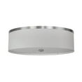 thumbnail image 2 of Meyda 146116 20 in. Cilindro Flushmount, Brushed Nickel, 2 of 5