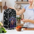 thumbnail image 3 of HELLHERO Blender Dust Cover for Kitchen Counter Thickened, Durable Protects Blenders Processors 15.94"H x 9.45"L x 7.28"W, Colorful Dog Paw Print Patterns, 3 of 6