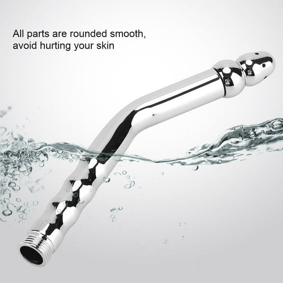 Colonic Douche System Cleaner, Enema Nozzle Shower, Zinc Alloy With 2 Shower Heads Handheld Shower Hose Douche Colonic Cleanse Kit Bidet Faucet For Bathroom