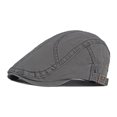 thumbnail image 1 of Boina lisa de algodón 2022 para hombre y mujer, gorros con visera plana, 67 Fivean unisex, 1 of 2