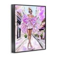 thumbnail image 3 of Stupell Industries Fashionista in Big City Black Framed Giclee Art design by Jess Stempel, 20 x 16, 3 of 8