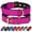 Hot Pink, variant on Didog Waterproof Nylon Dog Collar Soft Padded Adjustable Metal Buckle with D-Ring S-L