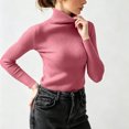 thumbnail image 6 of Diufon Short Sleeve Sweater for Women Plus Size Knit V Neck Tops with Pocket Solid Color Lightweight Pullover Shirts, 6 of 10