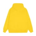 thumbnail image 2 of Mens Hoodie Fall Sweatshirt Cherry Pattern Long Sleeve Drawstring Mens Clothing,Yellow,M, 2 of 3