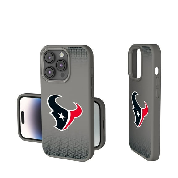 Houston Texans Linen Logo iPhone Soft Touch Case