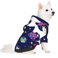 thumbnail image 2 of Balery Design Name Dog Hoodie Pets Wear Hoodies For Small Dogs Pet Clothes Costumes, Pets Wear Hoodie Sweatshirt Outfit For Dogs Cats Cosplay Party-Size Name, 2 of 8