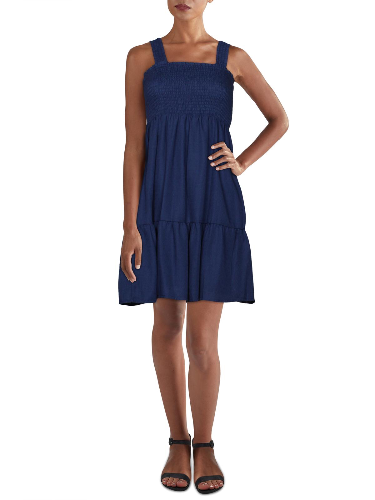 Navy tank dress womens Clearance