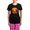 With Pink Pant, variant on CafePress - Tropical Halloween - Women's Short Sleeve Print T-Shirt and Pants Dark Cotton Pajama Set