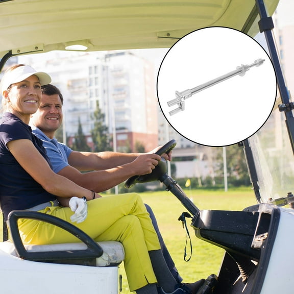 Masteelf Front Inner And Outer Tie Rods Covers Golf Cart End Parts Silver