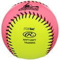 thumbnail image 2 of Rawlings | Fastpitch Training Softball | Soft Poly-Core Center, Ages 8U | 10" | RFPT10SPY | Pack of 12, 2 of 2