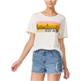 thumbnail image 1 of Junk Food Womens Desert Graphic T-Shirt, Off-White, Juniors, Large, 1 of 1