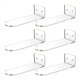thumbnail image 1 of Estantes flotantes para zapatos Winyuyby, paquete de 6, estantes de exhibición de zapatos de acrílico transparente montados en la pared, para exhibir zapatos y zapatillas coleccionables, 1 of 8