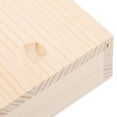 thumbnail image 3 of PTOOTP Board Game Card Deck Organizer Wooden Box Light Yellow 1Set Multi-Functional Storage Container, 3 of 6