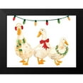 thumbnail image 2 of Vess, June Erica 18x15 Black Modern Framed Museum Art Print Titled - Merry Quackmas II, 2 of 5