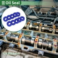 thumbnail image 2 of Anillo de Sello de Aceite Universal Unique Bargains Labio UN Sello de Eje Rotativo 12x25x8mm Alta Presión TPU Azul 10 Pcs, 2 of 7