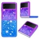 thumbnail image 1 of Funda para Samsung Galaxy Z Flip 3 5G Transparente con Brillos Carcasa Protectora Antigolpes con Glitter Brillante, 1 of 5