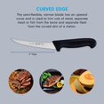 thumbnail image 3 of Messermeister Four Seasons 6" Semi-Flexible Hollow Edge Curved Boning Knife, 3 of 6