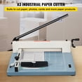 thumbnail image 2 of Cortador de papel industrial VEVOR A3 17 pulgadas 500 hojas ‎Heavy Duty Paper Cutter, 2 of 9