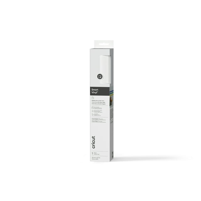 Cricut® Smart Vinyl™ Matless Removable Vinyl (12 ft), White